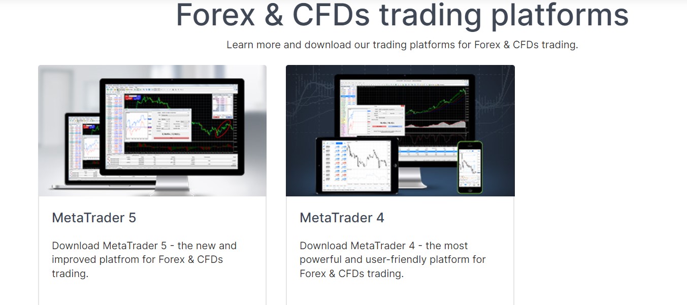 Admirals MT4 and MT5 trading platforms
